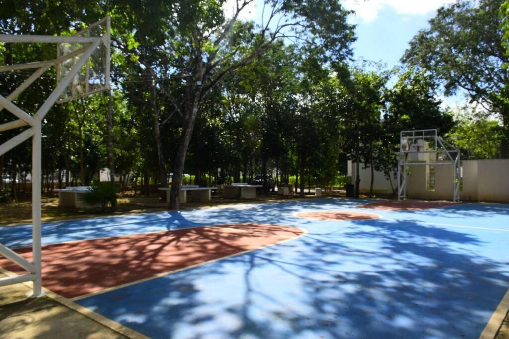 Departamento residencial con alberca Cancún Exterior foto